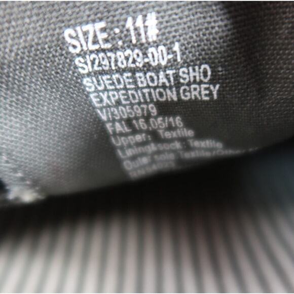 Gap Shoes Mens 11 Casual Boat Sneaker Classic Moc Toe Expedition Grey Comfort - Picture 13 of 13